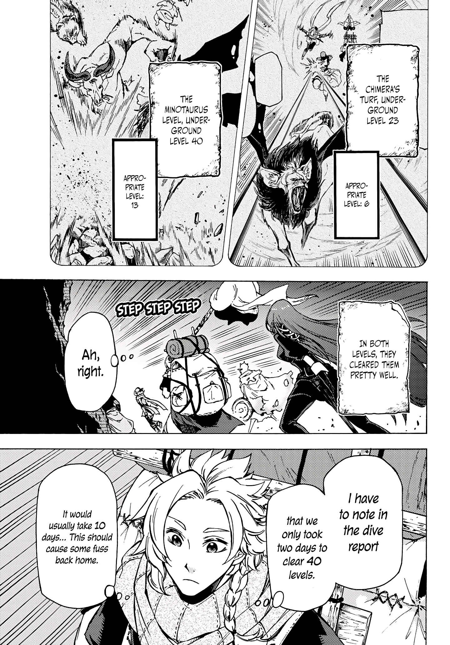 Page 4 Chapter 5 Dungeon Sherpa - Meikyuu Michisaki Annainin