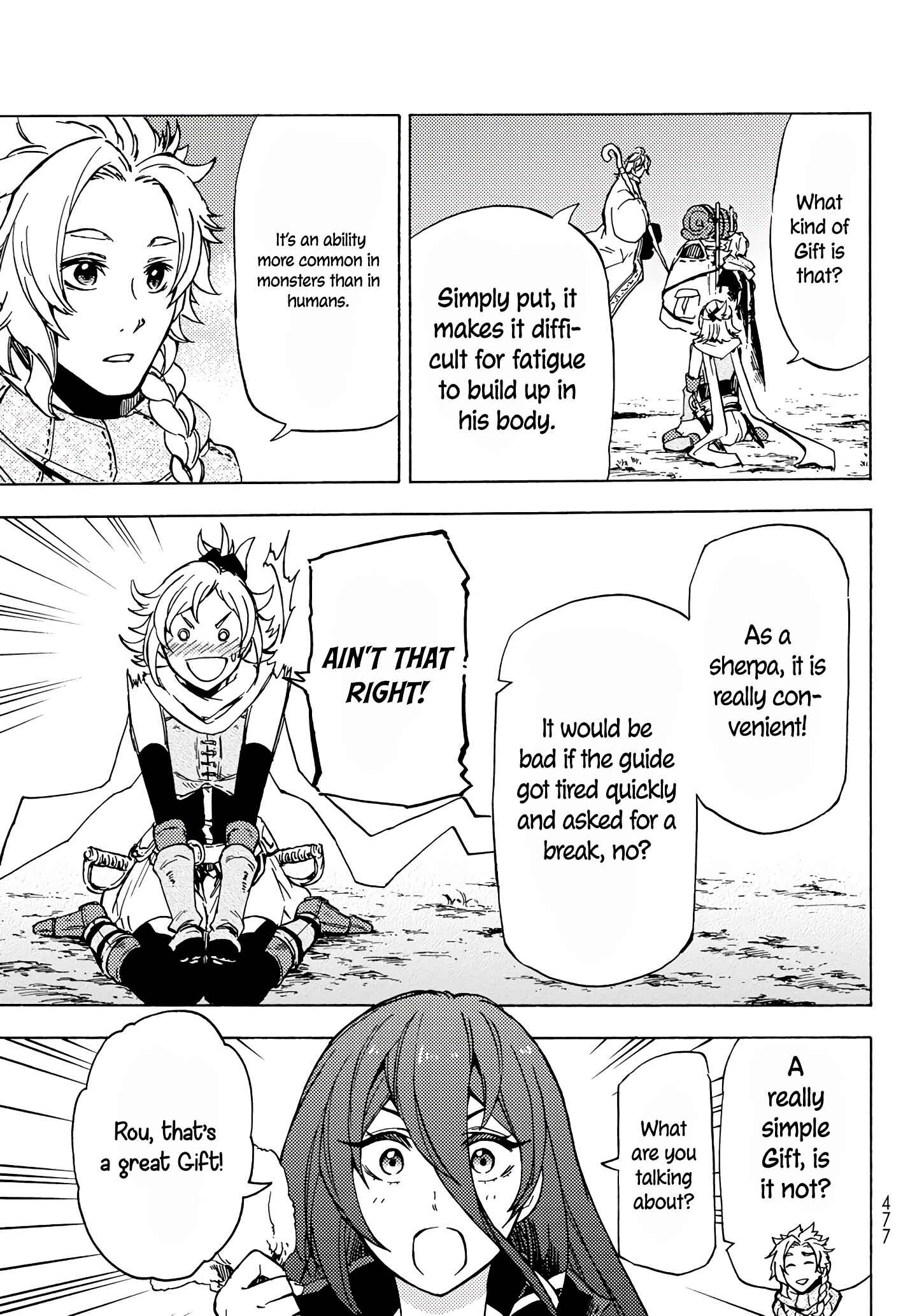 Page 27 Chapter 3 Dungeon Sherpa - Meikyuu Michisaki Annainin