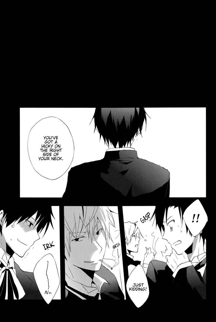 Page 17 Chapter Unknown_6f32 Durarara!! - Blue Butterfly (Doujinshi)