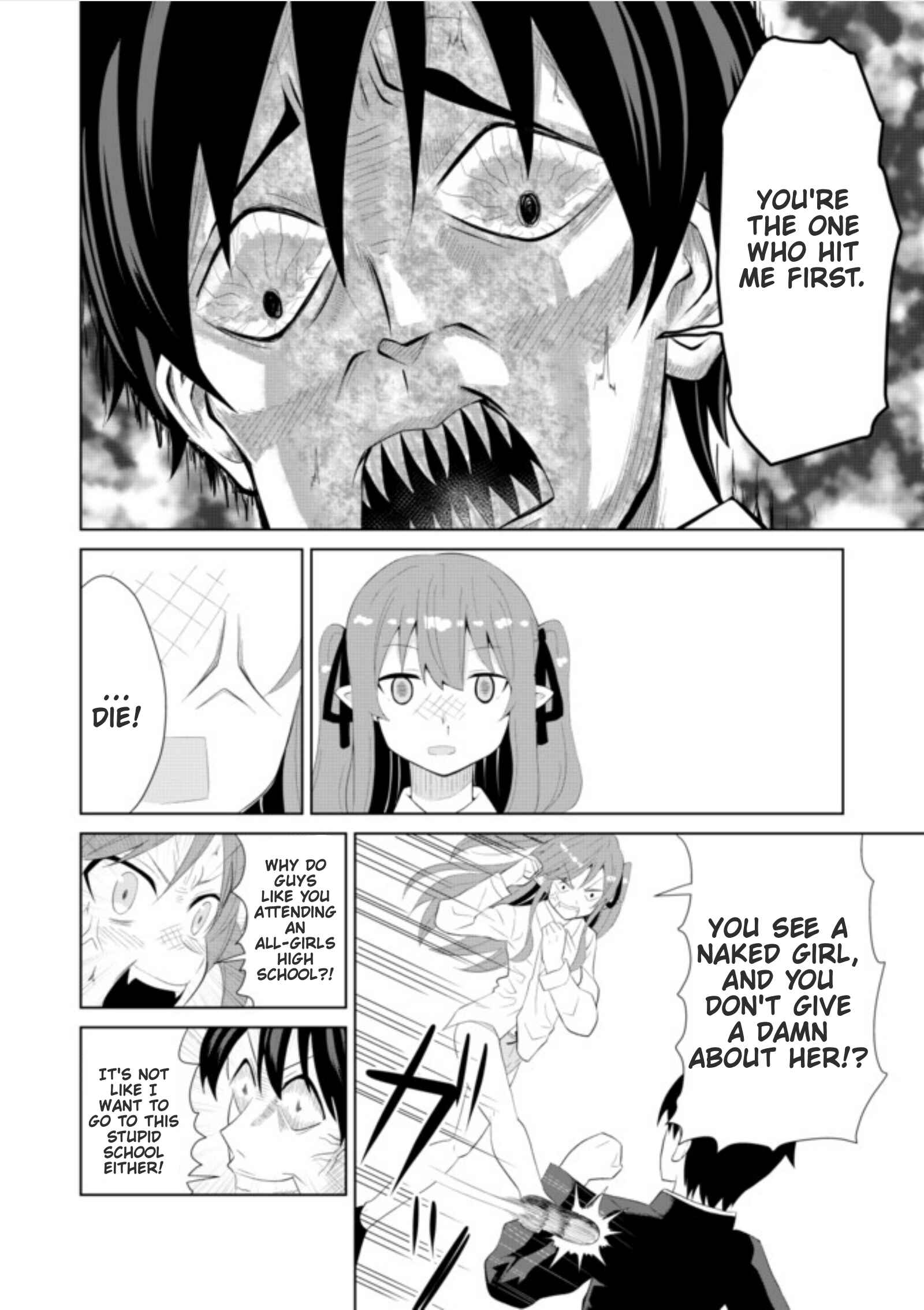 Page 6 Chapter 6 Chou Onna Kirai na Ore ga Isekai no Joshikou ni Ryuugaku Suru Koto ni Natta