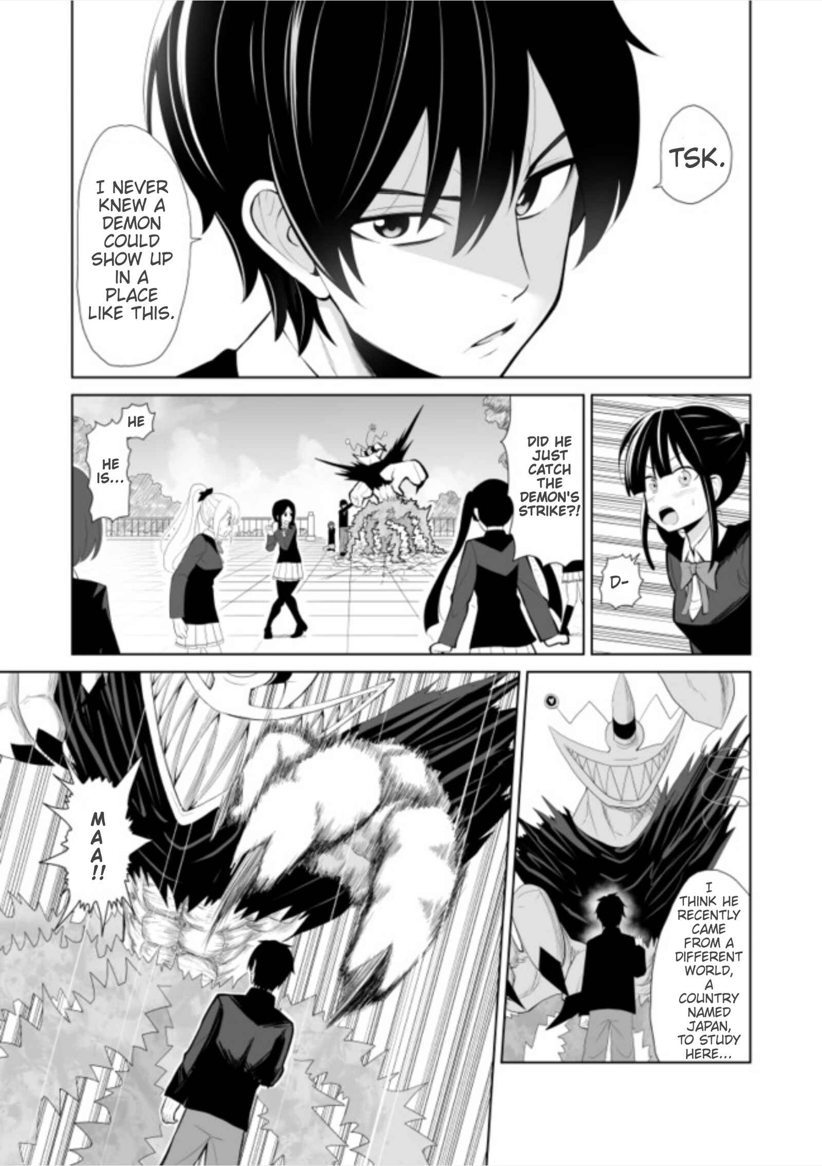 Page 4 Chapter 1 Chou Onna Kirai na Ore ga Isekai no Joshikou ni Ryuugaku Suru Koto ni Natta