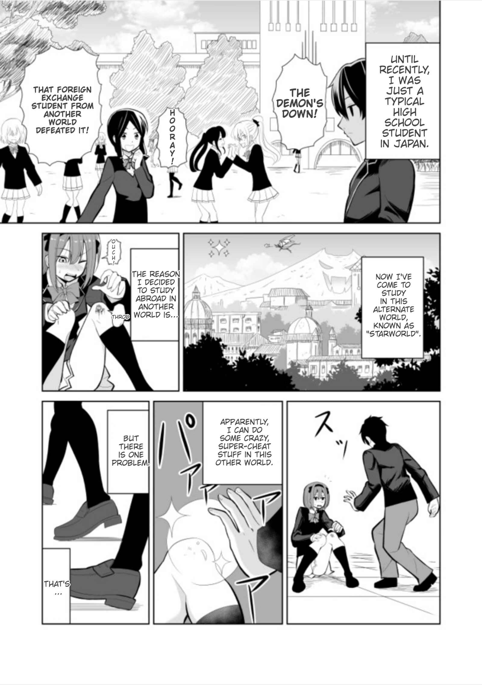 Page 6 Chapter 1 Chou Onna Kirai na Ore ga Isekai no Joshikou ni Ryuugaku Suru Koto ni Natta