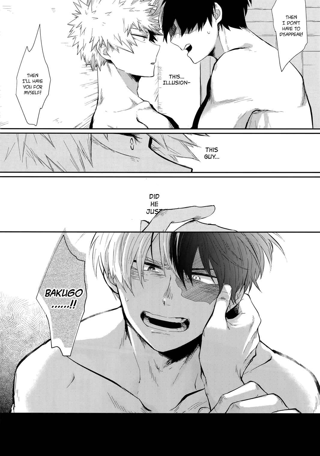 Page 15 Chapter Unknown_3acb Boku no Hero Academia - Oboreru Maboroshi (Doujinshi)