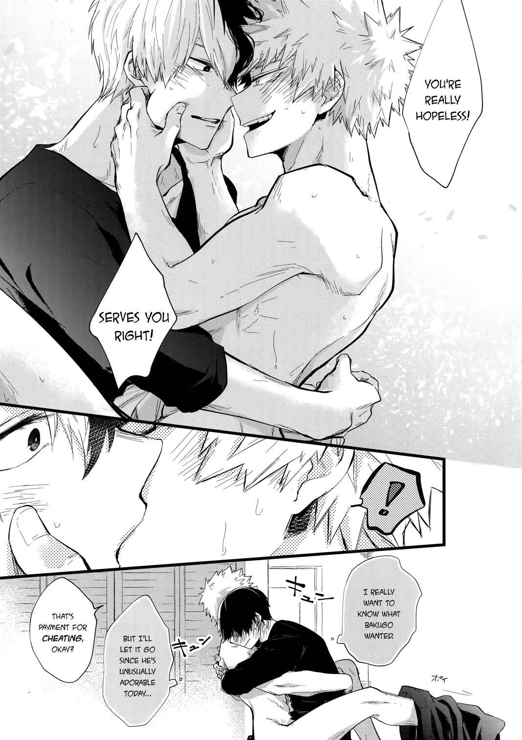 Page 28 Chapter Unknown_3acb Boku no Hero Academia - Oboreru Maboroshi (Doujinshi)