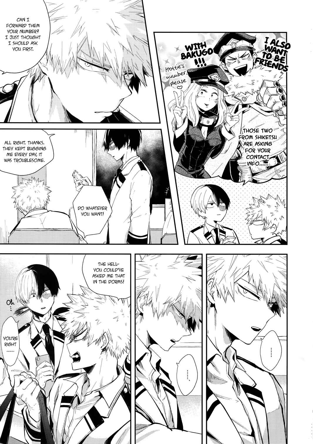 Page 4 Chapter Unknown_3acb Boku no Hero Academia - Oboreru Maboroshi (Doujinshi)