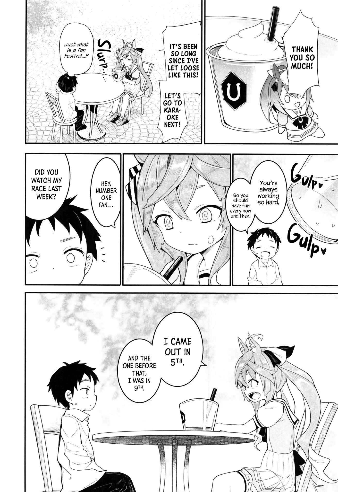 Page 10 Chapter Unknown_70f2 Uma Musume Pretty Derby - Ganbare! Twin Turbo! (Doujinshi)