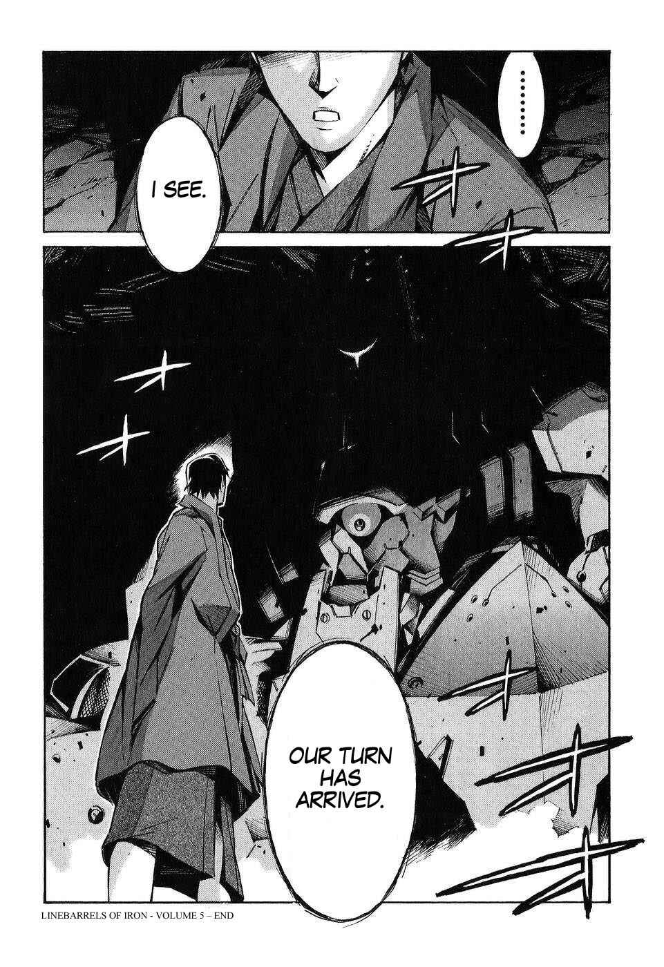 Page 44 Chapter 23 Linebarrels of Iron