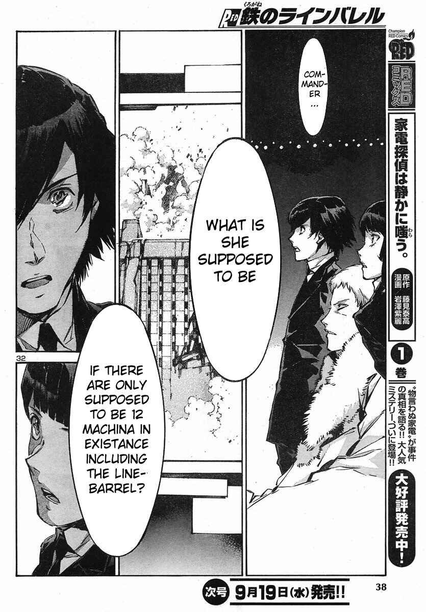 Page 32 Chapter 92 Linebarrels of Iron
