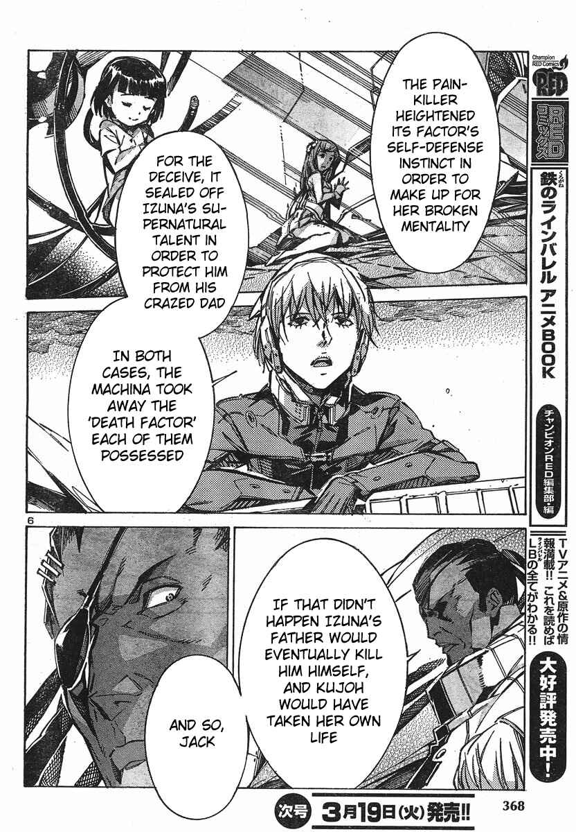 Page 6 Chapter 98 Linebarrels of Iron