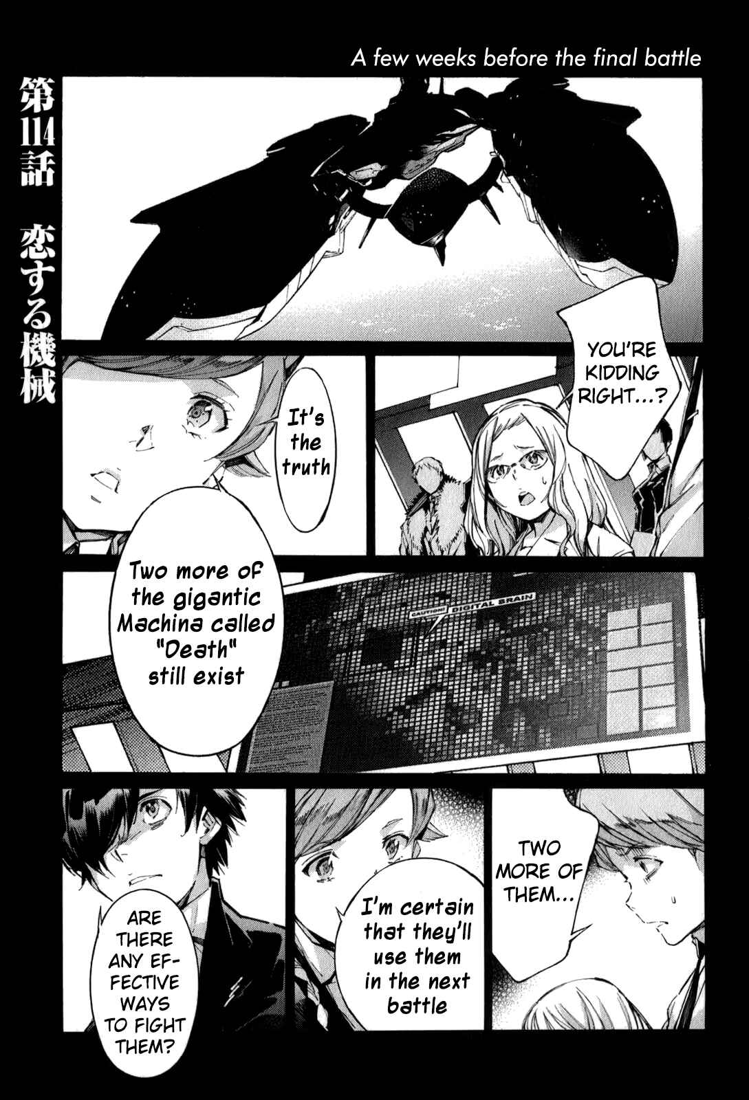 Page 1 Chapter 114 Linebarrels of Iron