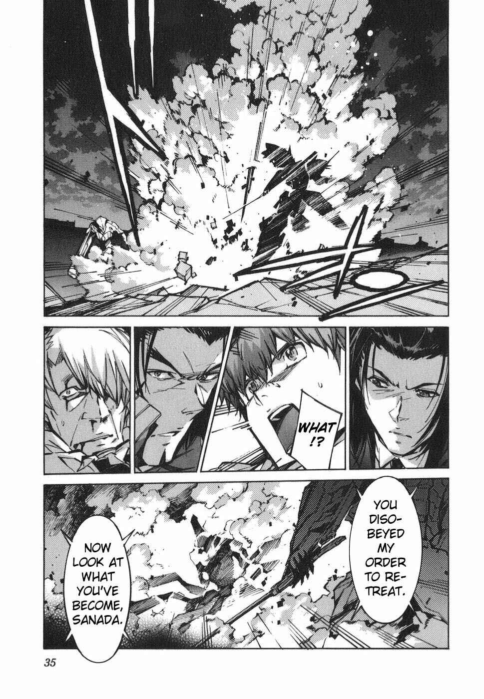 Page 37 Chapter 70 Linebarrels of Iron