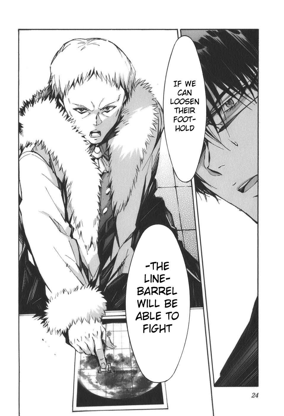 Page 26 Chapter 85 Linebarrels of Iron