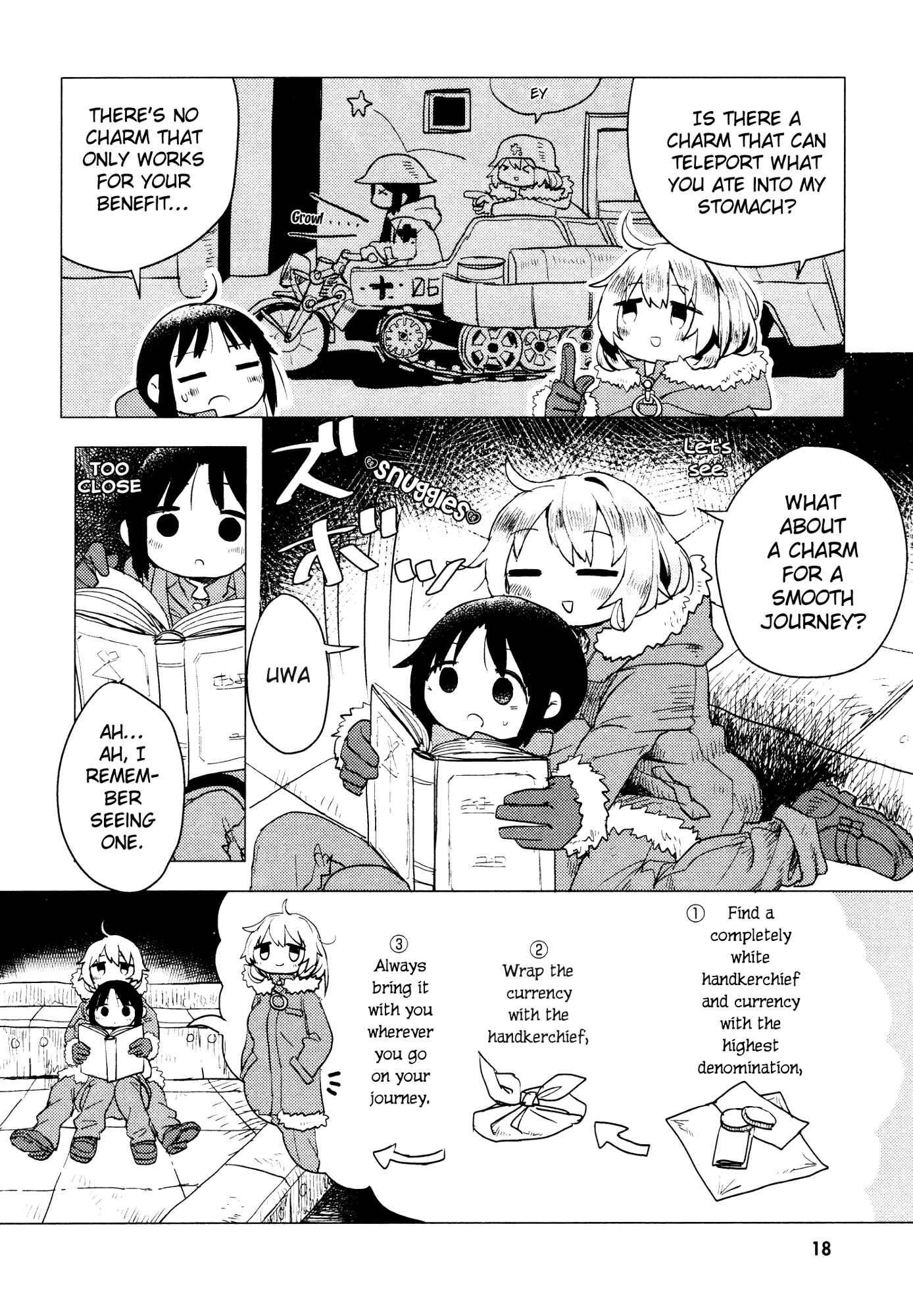 Page 4 Chapter 2 Girls Last Tour Official Anthology Comic