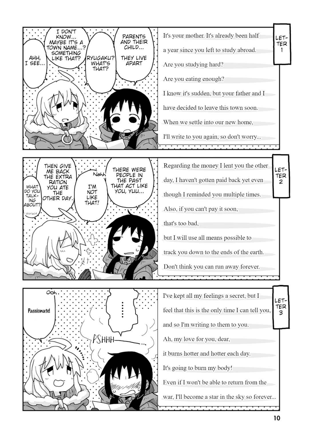 Page 4 Chapter 1 Girls Last Tour Official Anthology Comic