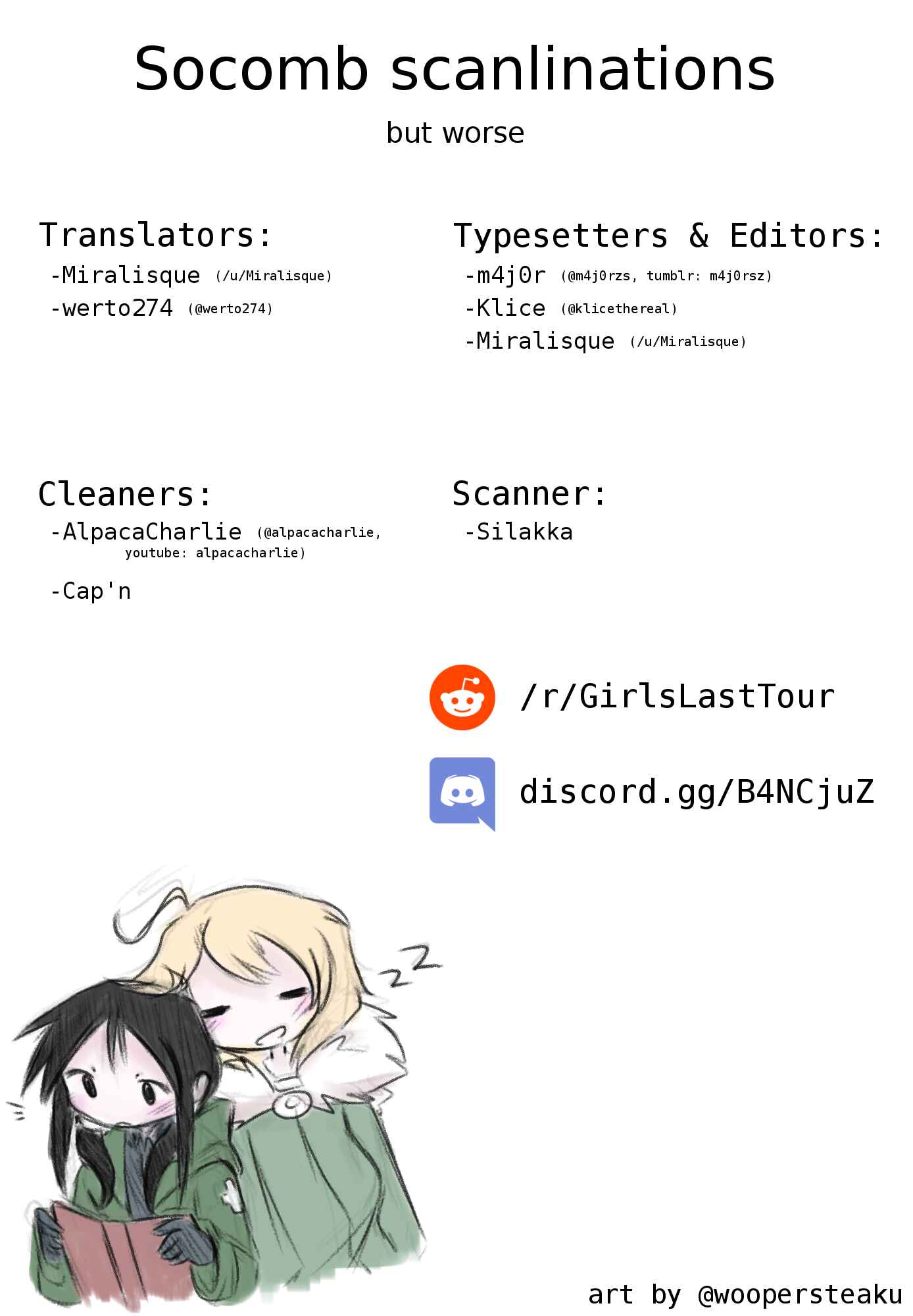 Page 9 Chapter 12 Girls Last Tour Official Anthology Comic