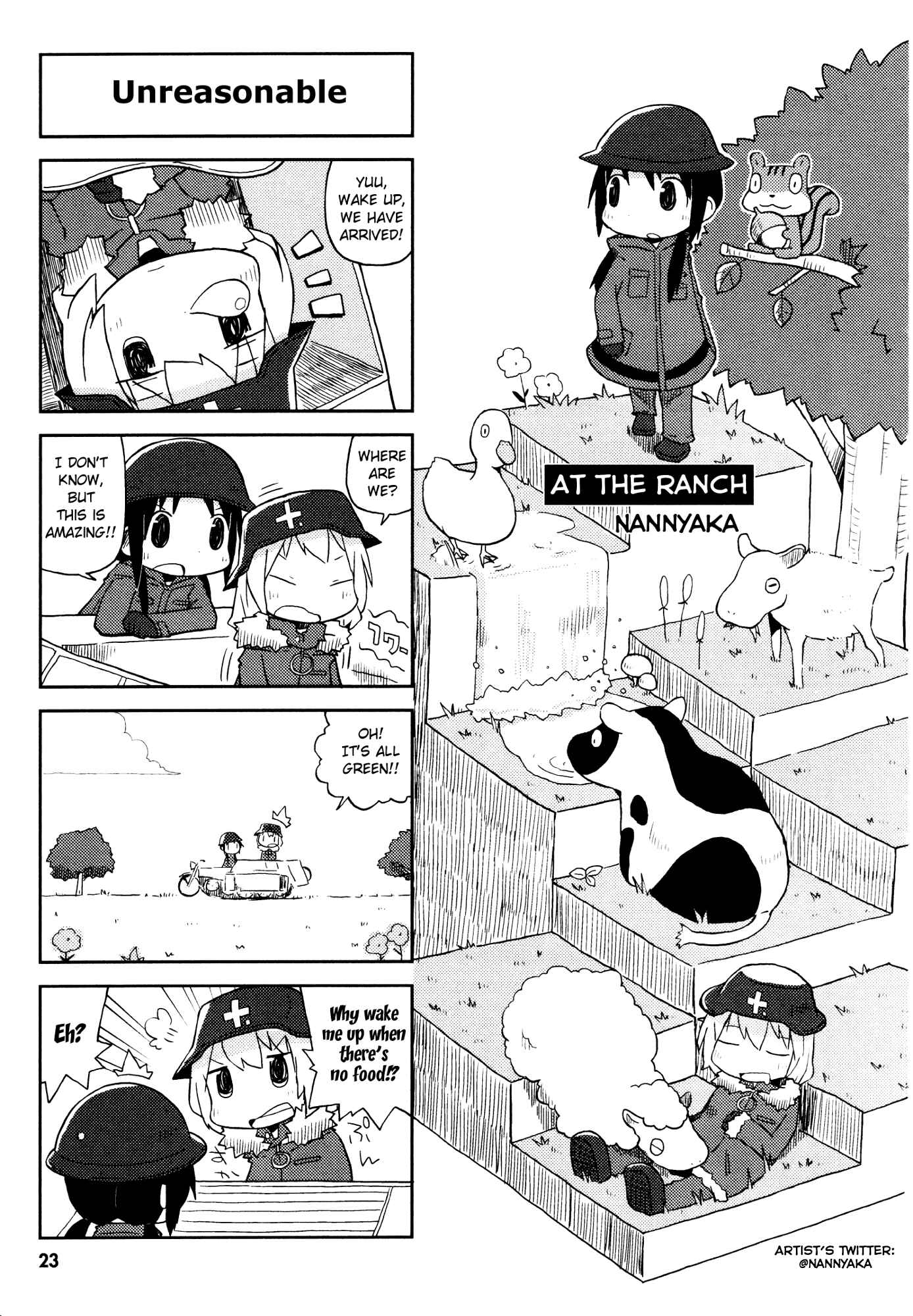 Page 1 Chapter 3 Girls Last Tour Official Anthology Comic