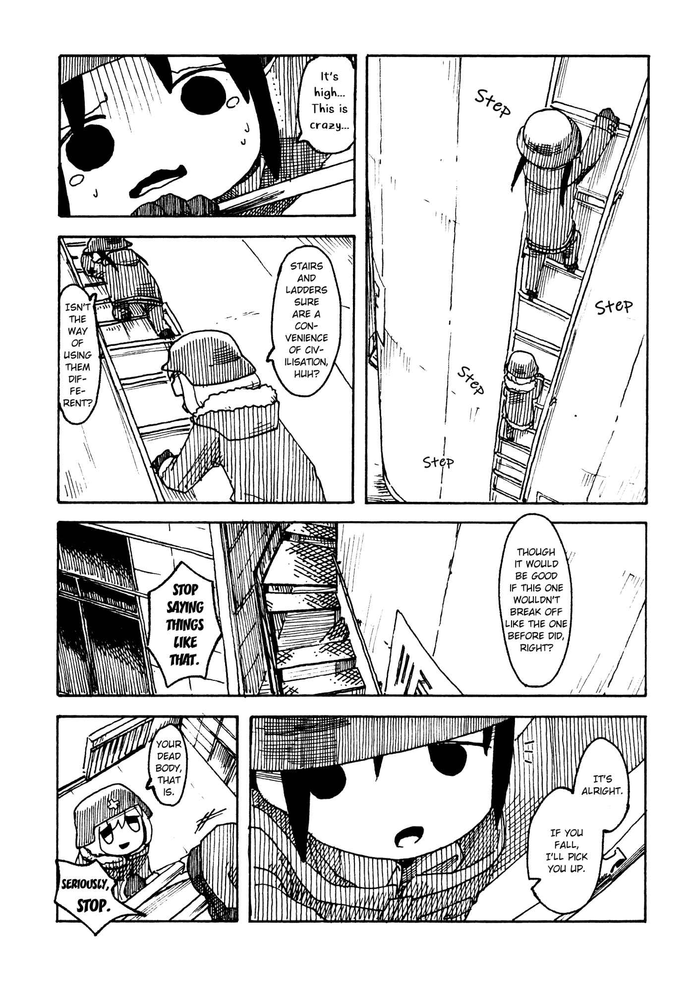 Page 3 Chapter 14 Girls Last Tour Official Anthology Comic