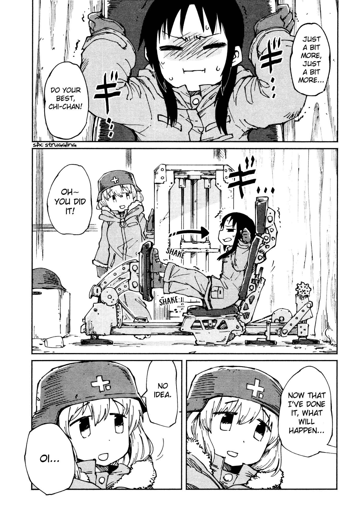 Page 1 Chapter 11 Girls Last Tour Official Anthology Comic