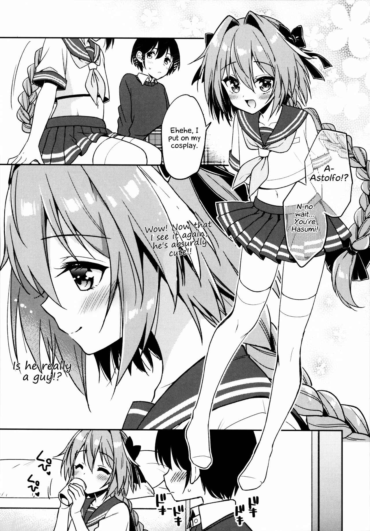 Page 8 Chapter 1 Fate/Grand Order - Astolfo Cos no Kouhai♂ (Doujinshi)