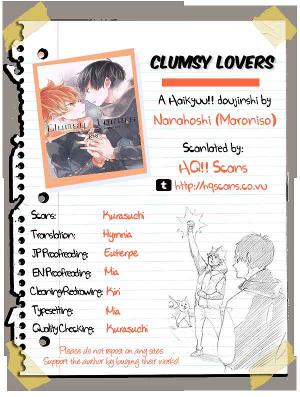 Page 47 Chapter Unknown_033d Haikyuu!!  - Clumsy Lovers. (Doujinshi)