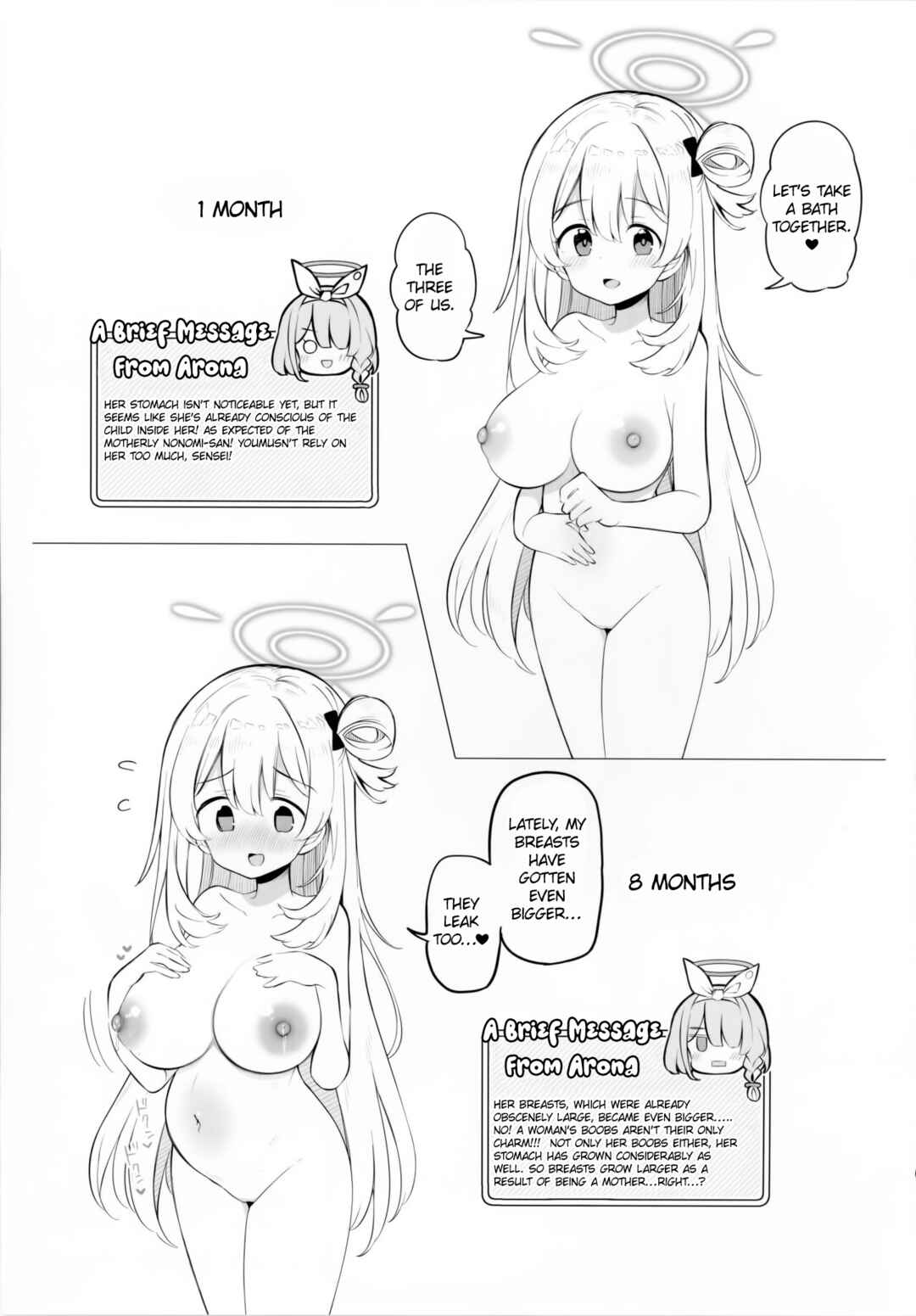 Page 24 Chapter 2 Blue Archive - The Kivotos Baby-making Activity Report