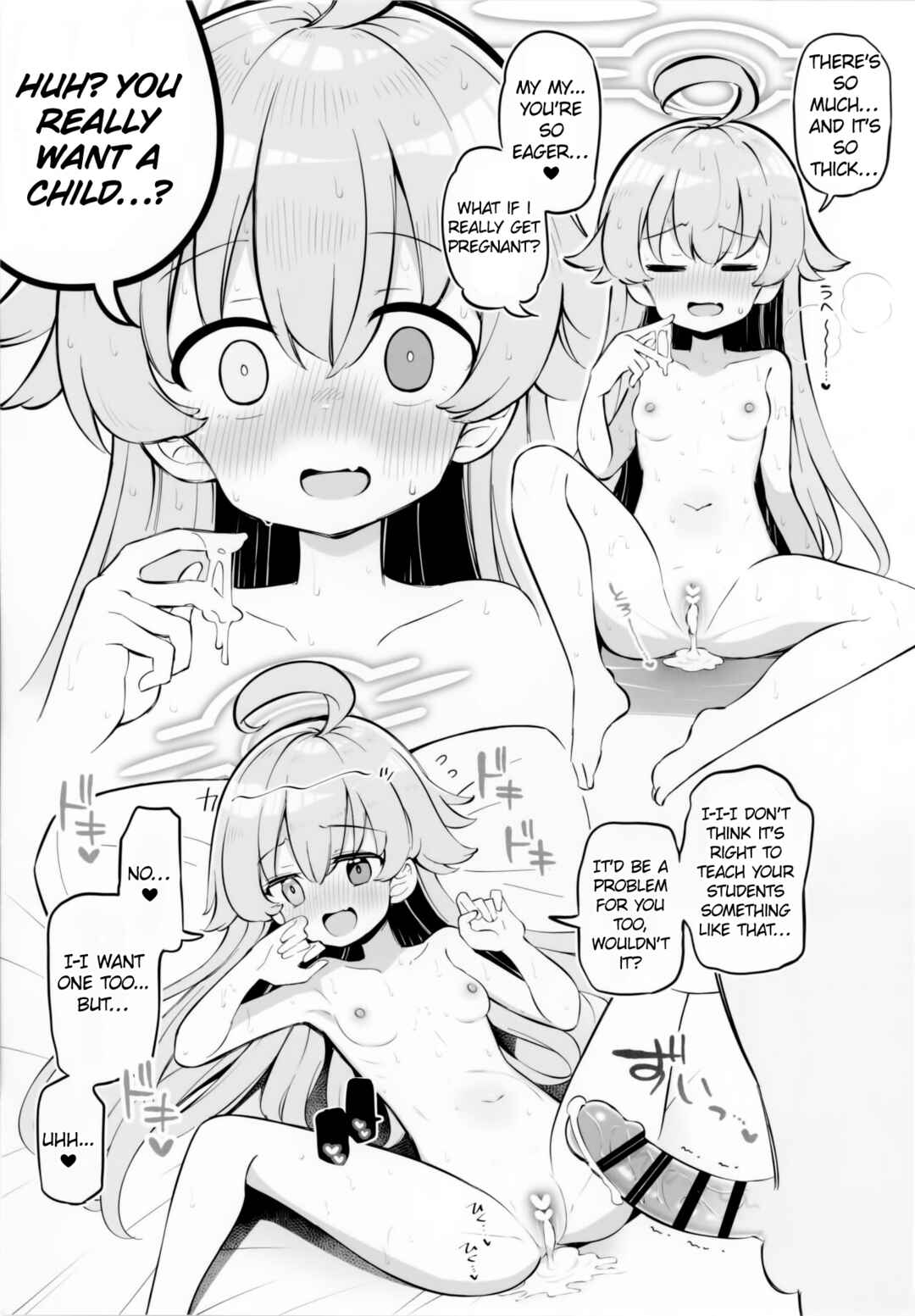 Page 8 Chapter 2 Blue Archive - The Kivotos Baby-making Activity Report