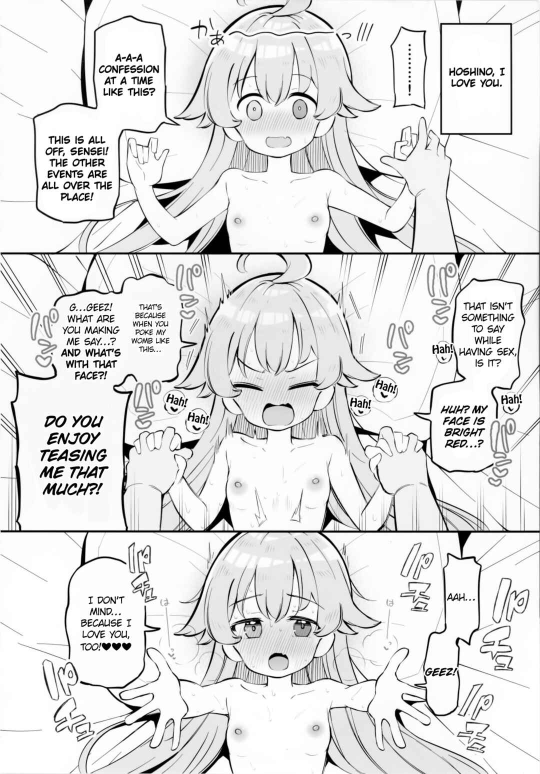 Page 9 Chapter 2 Blue Archive - The Kivotos Baby-making Activity Report