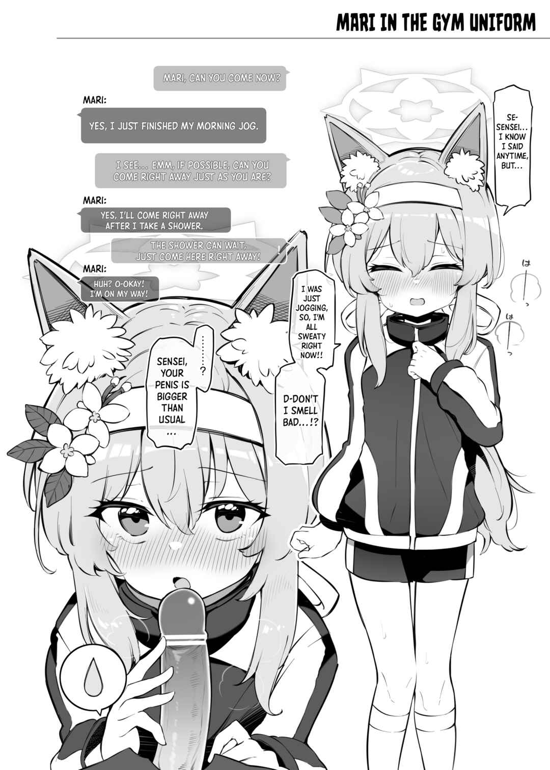 Page 9 Chapter 3 Blue Archive - The Kivotos Baby-making Activity Report