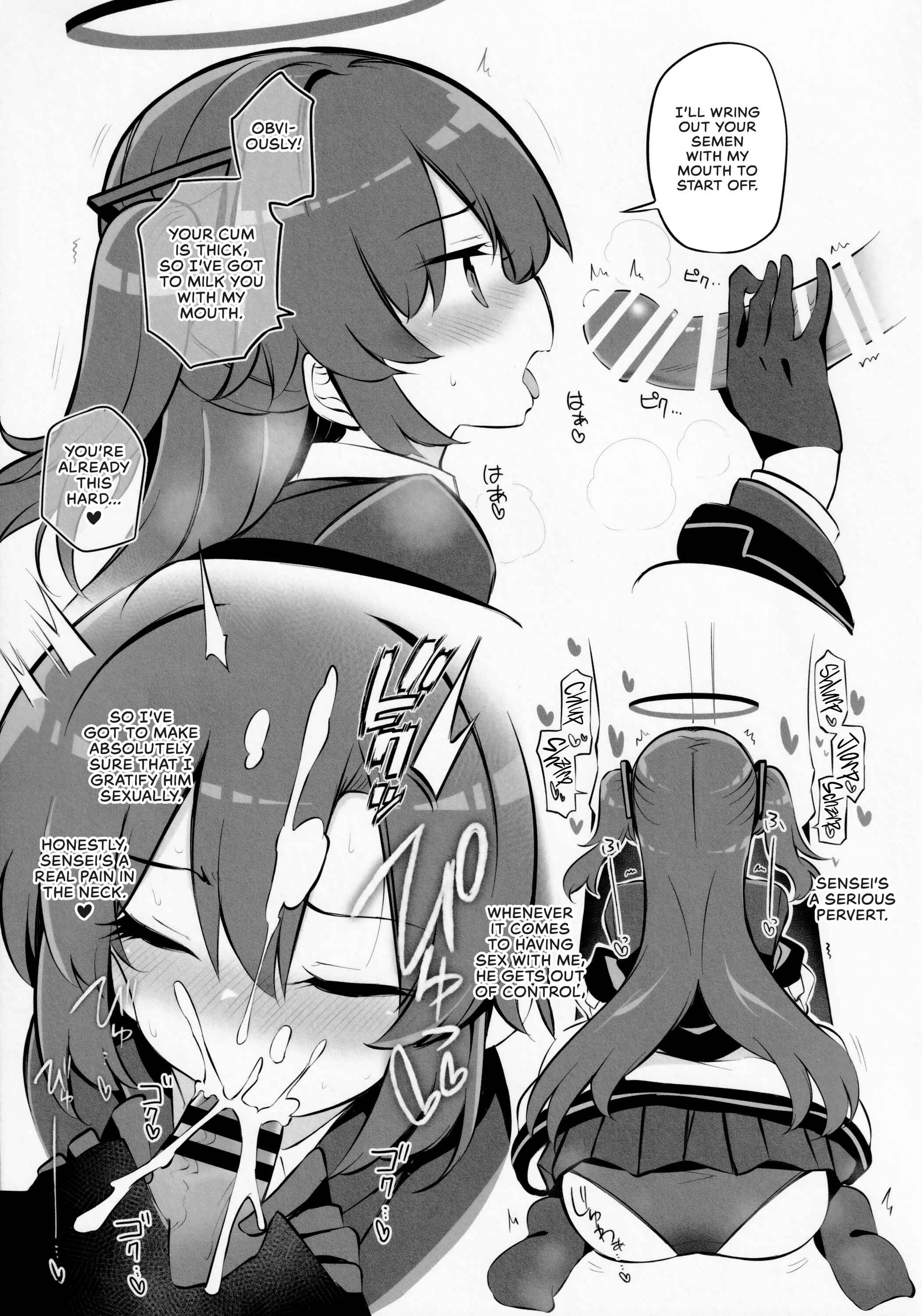 Page 4 Chapter 1 Blue Archive - The Kivotos Baby-making Activity Report