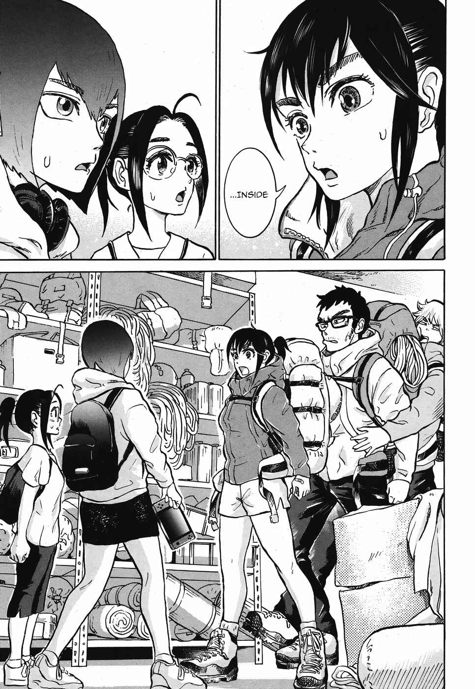 Page 13 Chapter 1.1 Cross the Mountains, Yama wo Wataru - Santamadai Gakuburoku