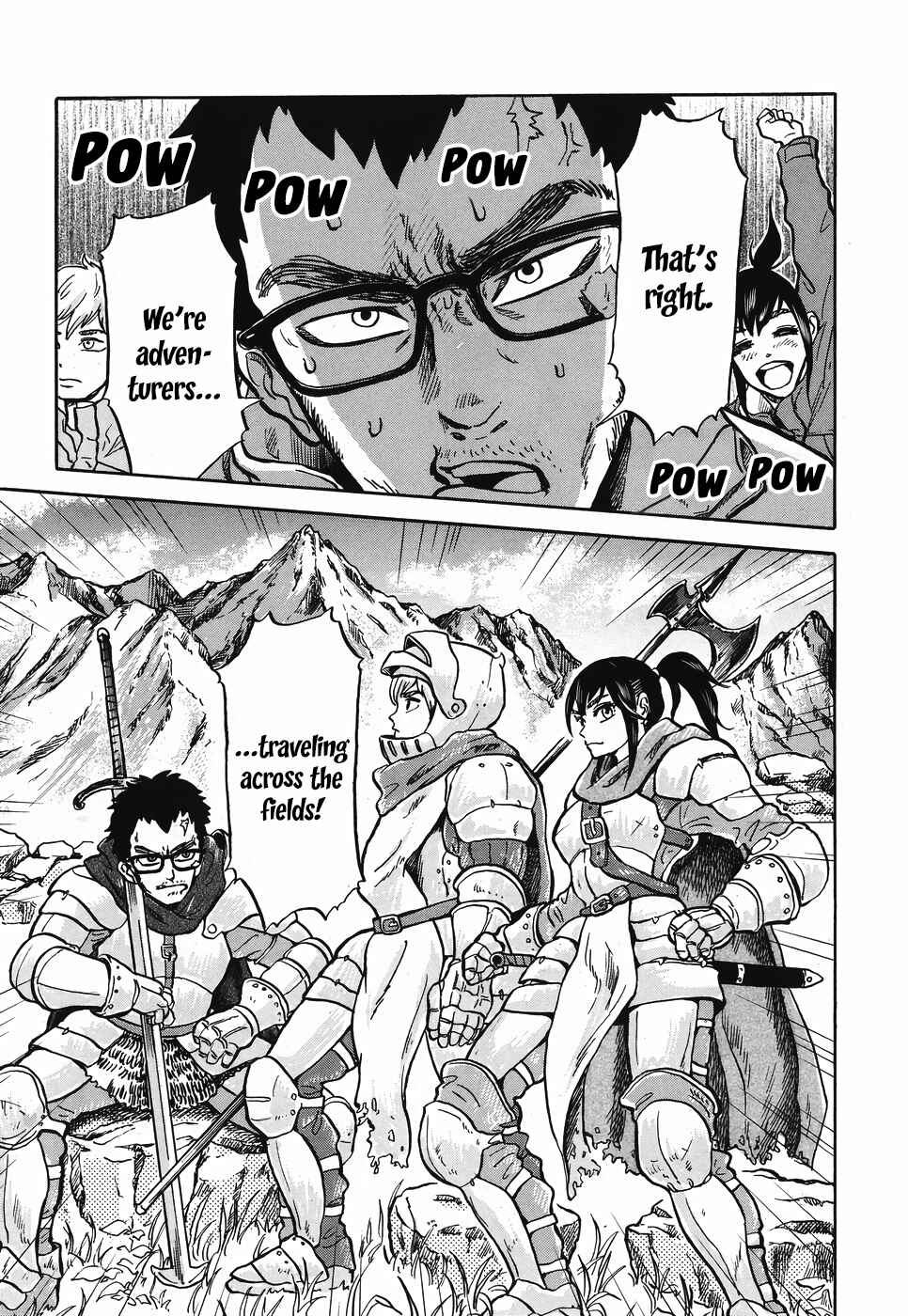 Page 18 Chapter 1.2 Cross the Mountains, Yama wo Wataru - Santamadai Gakuburoku