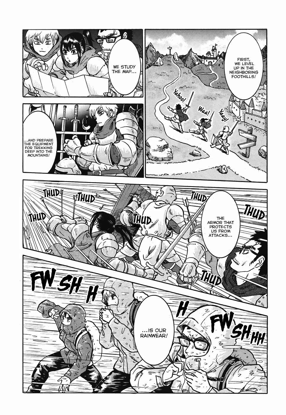 Page 19 Chapter 1.2 Cross the Mountains, Yama wo Wataru - Santamadai Gakuburoku