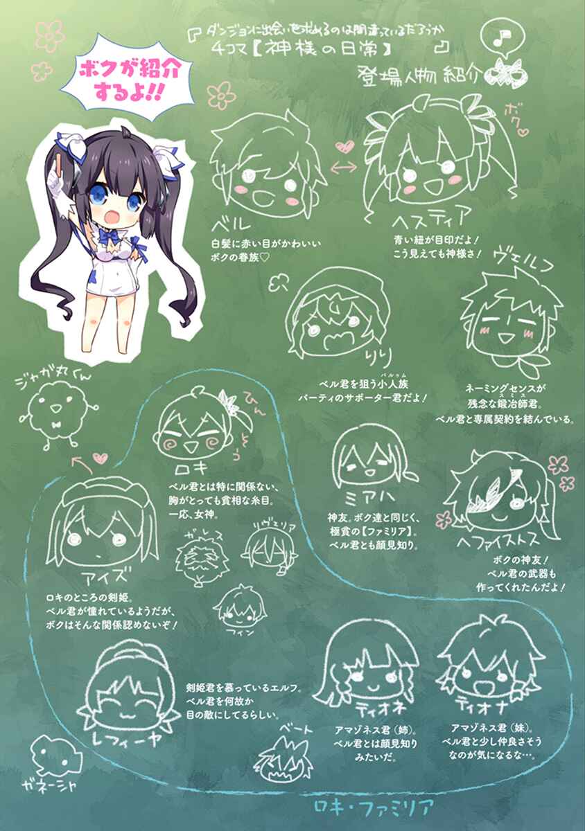 Page 2 Chapter 18 Is It Wrong to Try to Pick Up Girls in a Dungeon? Four-Panel Comic: Days of Goddess