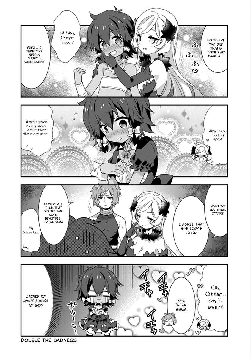 Page 8 Chapter 15 Is It Wrong to Try to Pick Up Girls in a Dungeon? Four-Panel Comic: Days of Goddess