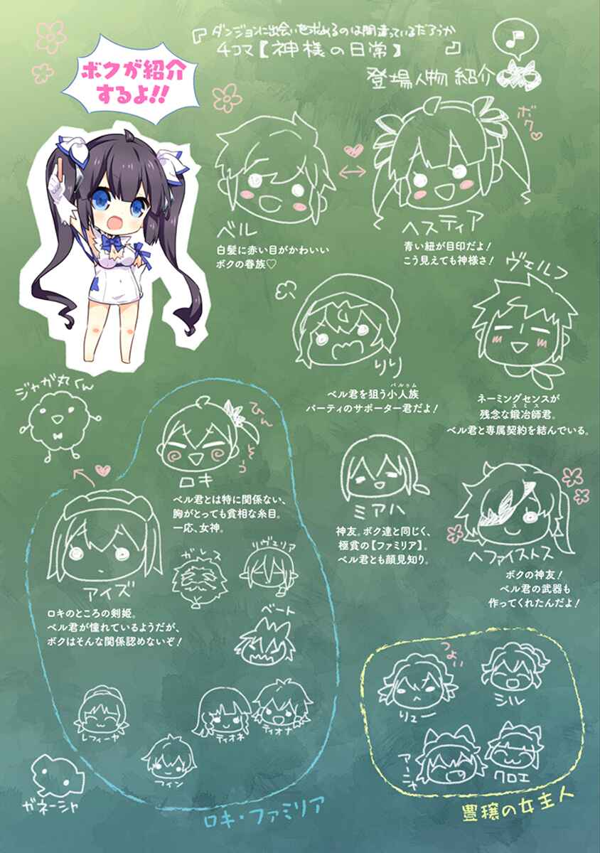Page 2 Chapter 16 Is It Wrong to Try to Pick Up Girls in a Dungeon? Four-Panel Comic: Days of Goddess