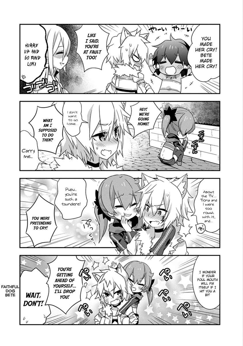 Page 6 Chapter 16 Is It Wrong to Try to Pick Up Girls in a Dungeon? Four-Panel Comic: Days of Goddess