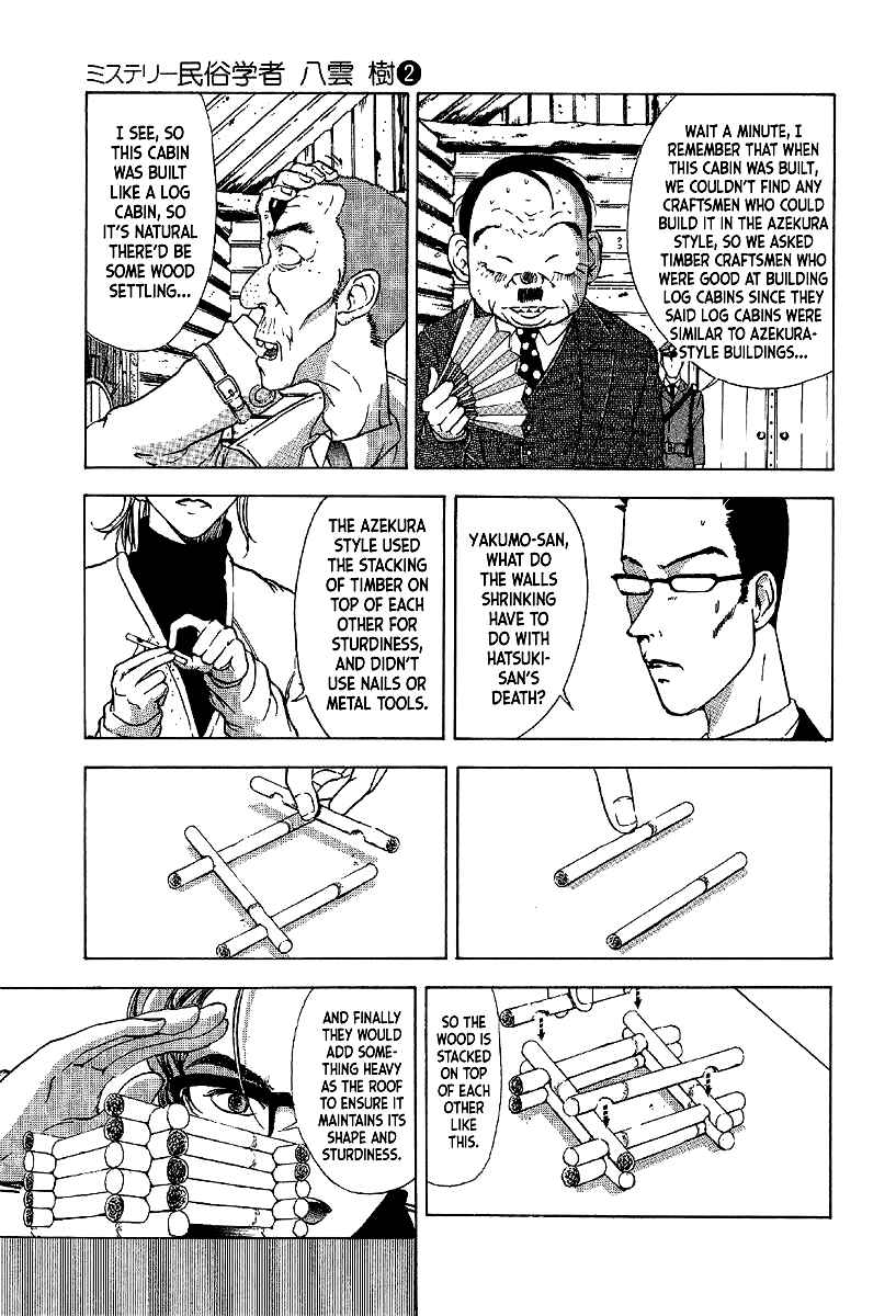 Page 9 Chapter 8 Mystery Minzoku Gakusha Yakumo Itsuki