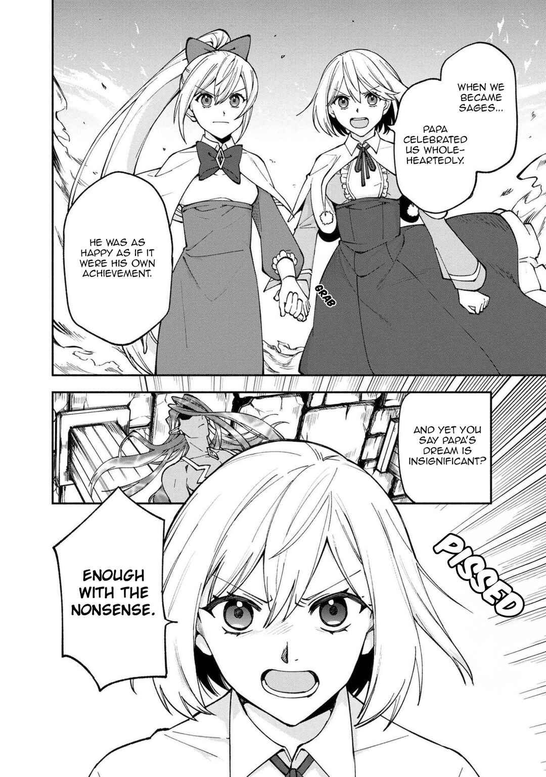 Page 9 Chapter 23 Boku no Kawaii Musume wa Futago no Kenja ~Tokugi ga Debuff no Teihen Kuro Mashirube-shi, Sodateta Futago no Musume ga S-rank no Dai Kenja ni Natte Shimau~