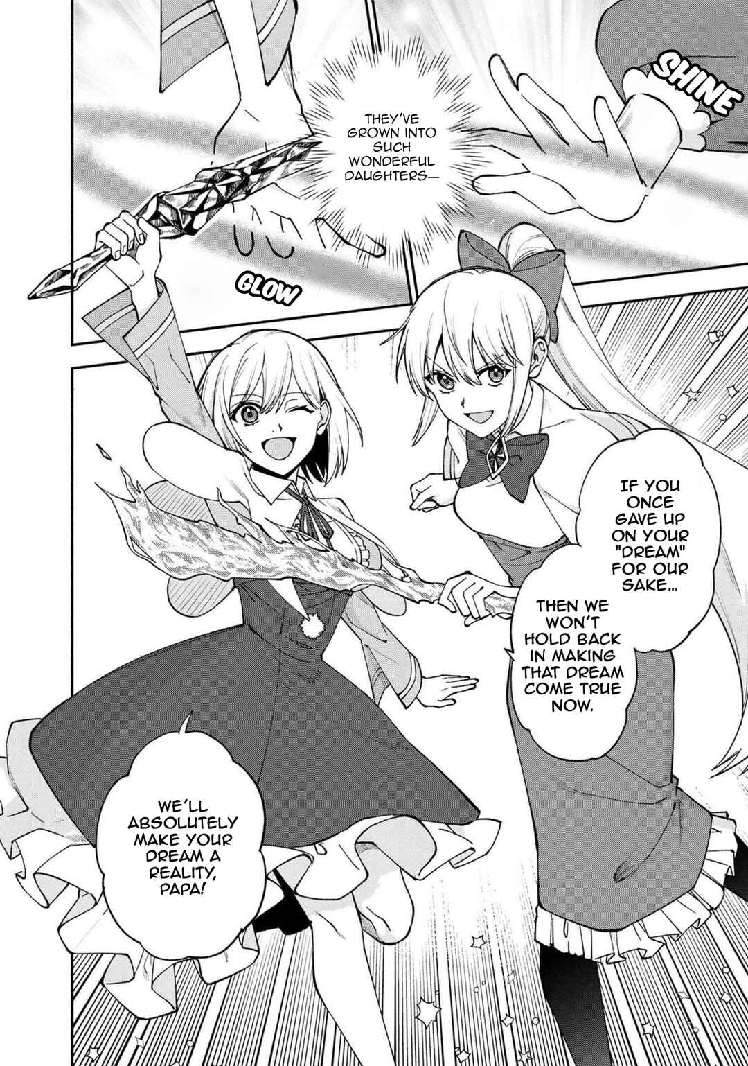 Page 19 Chapter 24 Boku no Kawaii Musume wa Futago no Kenja ~Tokugi ga Debuff no Teihen Kuro Mashirube-shi, Sodateta Futago no Musume ga S-rank no Dai Kenja ni Natte Shimau~