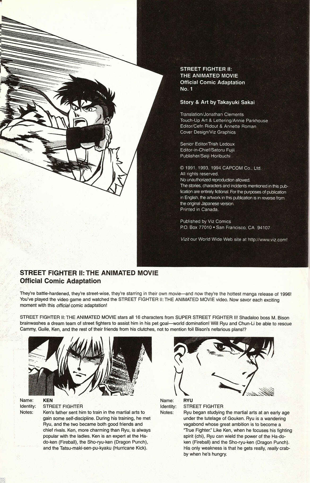 Page 3 Chapter 1 The Street Fighter II Movie