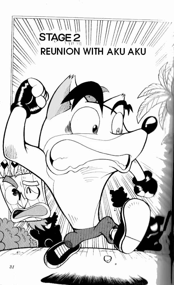 Page 1 Chapter 2 Crash Bandicoot: Dance! De Jump! Na Daibouken