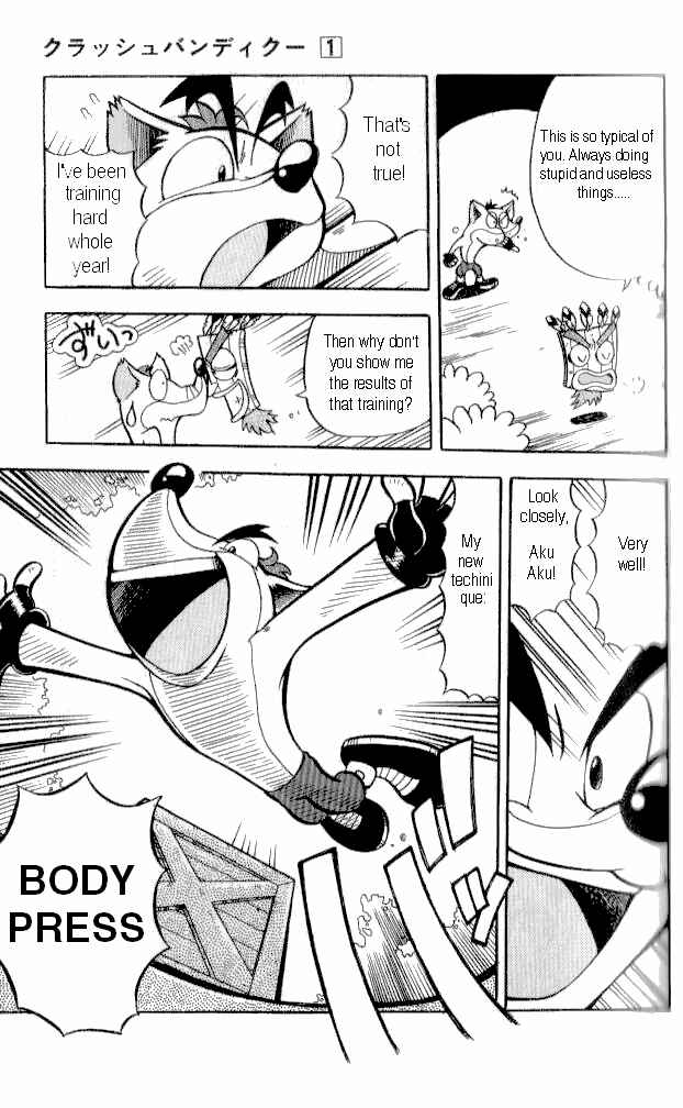 Page 11 Chapter 2 Crash Bandicoot: Dance! De Jump! Na Daibouken