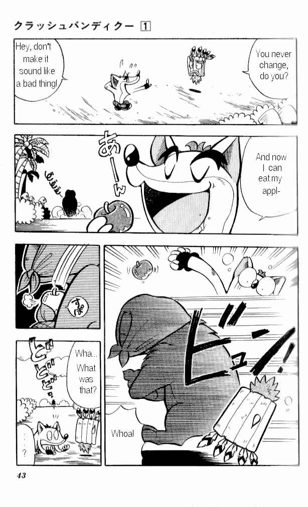 Page 13 Chapter 2 Crash Bandicoot: Dance! De Jump! Na Daibouken