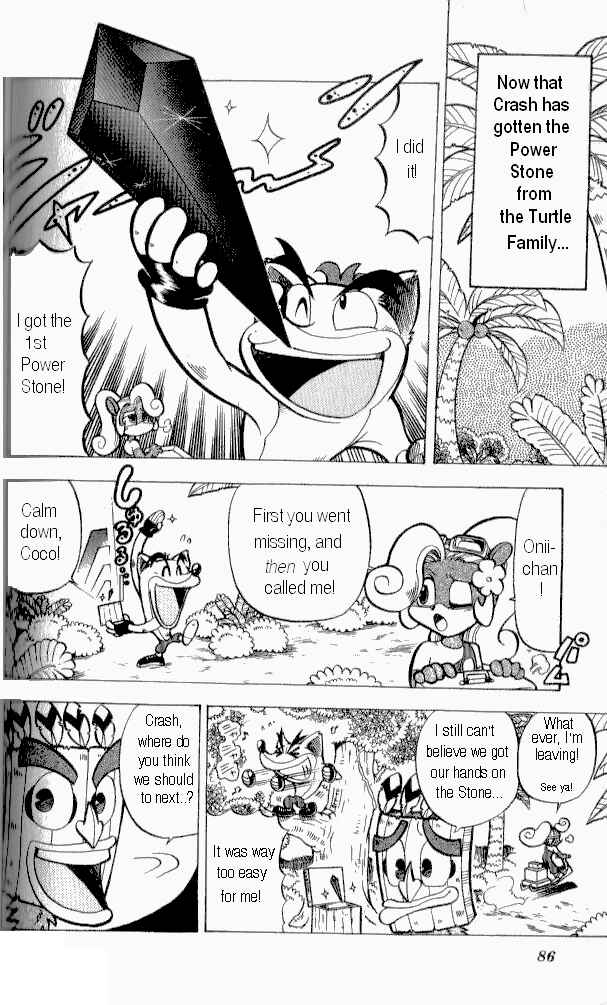 Page 4 Chapter 4 Crash Bandicoot: Dance! De Jump! Na Daibouken
