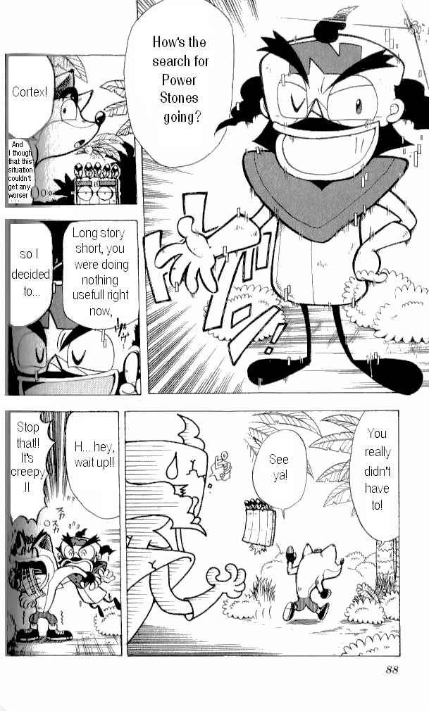Page 6 Chapter 4 Crash Bandicoot: Dance! De Jump! Na Daibouken