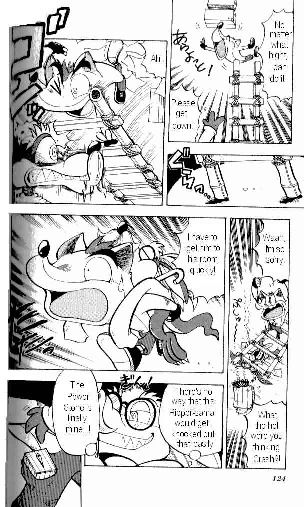 Page 16 Chapter 5 Crash Bandicoot: Dance! De Jump! Na Daibouken