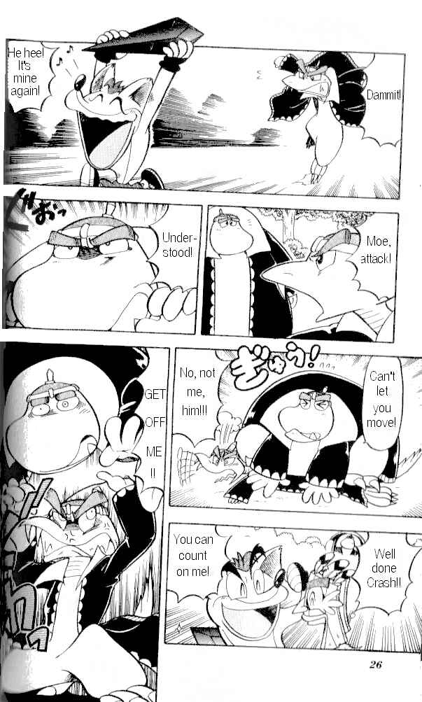 Page 21 Chapter 8 Crash Bandicoot: Dance! De Jump! Na Daibouken