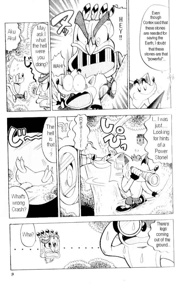 Page 4 Chapter 8 Crash Bandicoot: Dance! De Jump! Na Daibouken