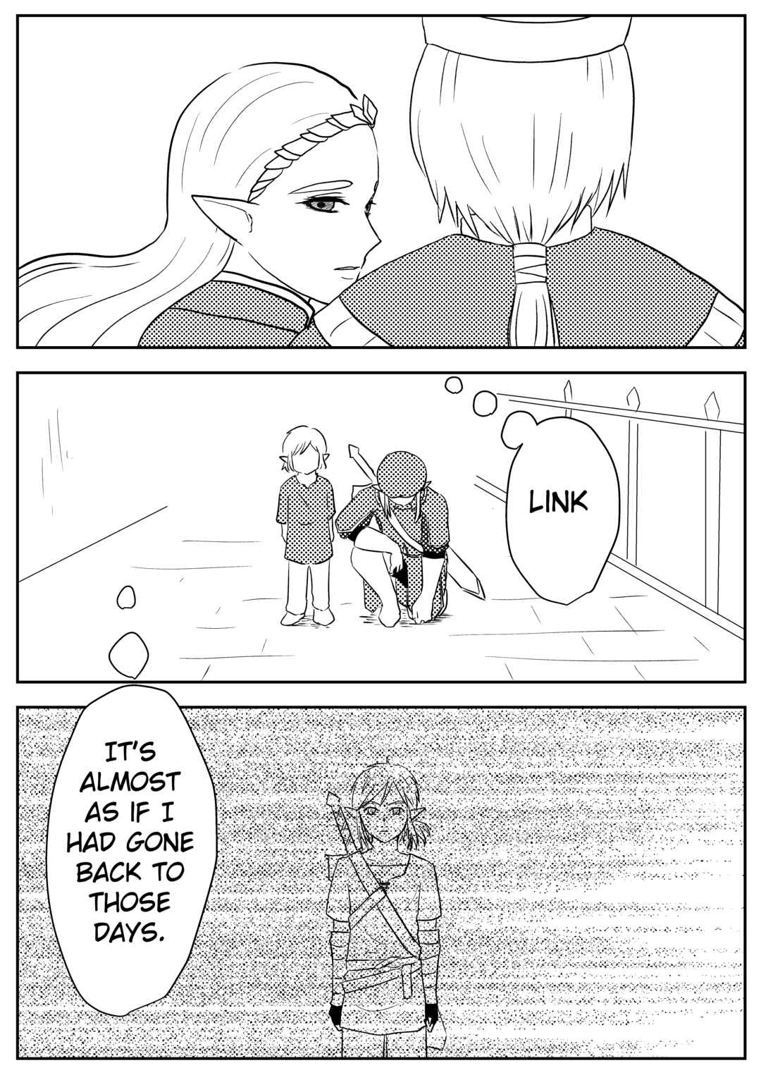 Page 13 Chapter 4 The Legend of Zelda: Breath of The Wild - A Hateno Village Story (Doujinshi)