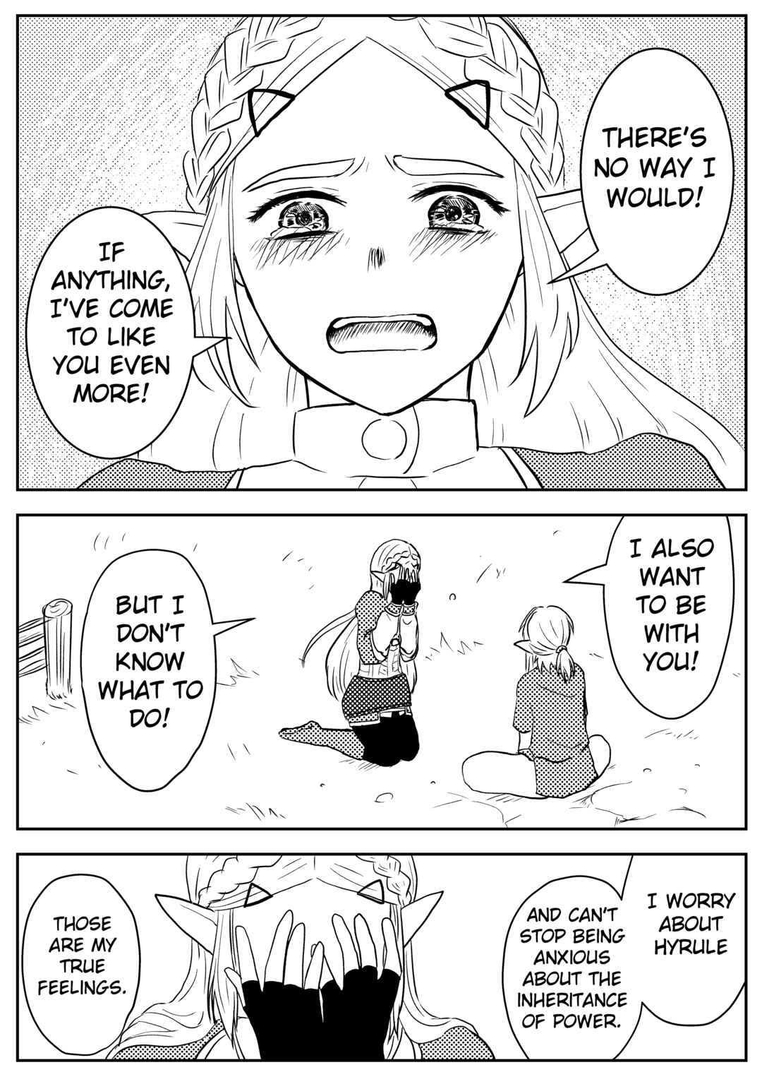 Page 33 Chapter 4 The Legend of Zelda: Breath of The Wild - A Hateno Village Story (Doujinshi)